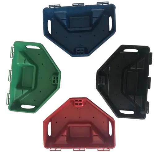 Porta Isca com Chave Empilhável Colorido